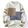 Zeimal Men Full in Stock Men Loose Fashion Sweater Crewneck Half Turtleneck Sweater