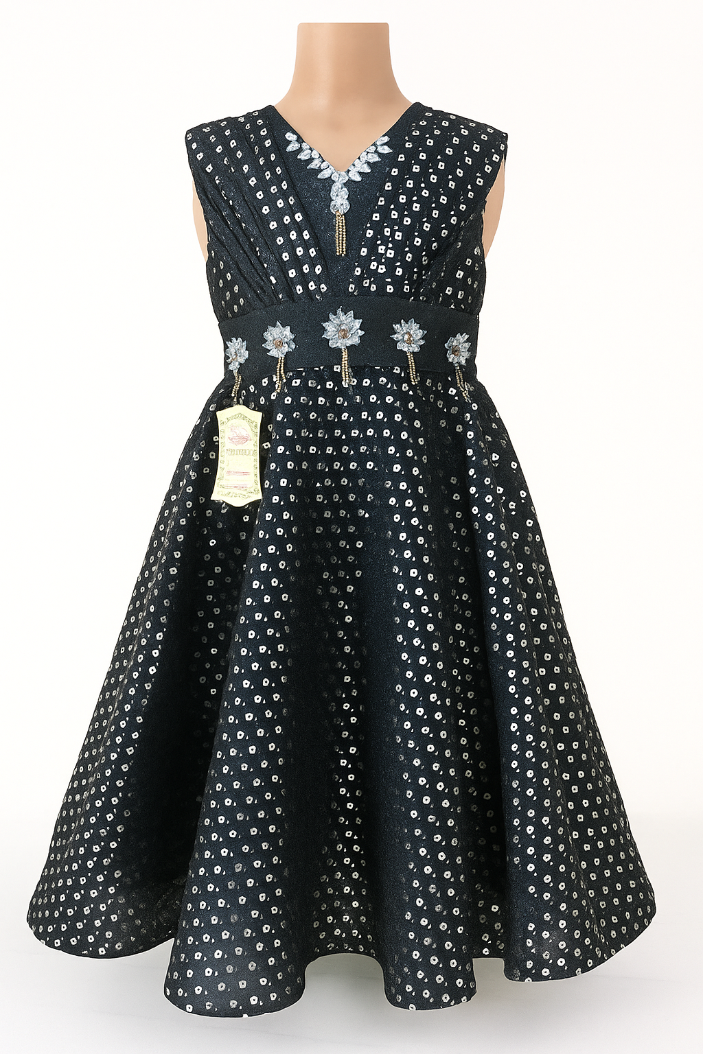 Elegant Sleeveless Red Sequin Party Gown for Girls – Sparkling Formal Dress for Weddings, Birthdays & Special Occasions