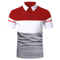 Zeimal Men Polo Men Shirt Short Sleeve Polo Shirt Contrast Color Polo New Clothing Summer Streetwear Casual Fashion Men Tops