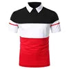 Zeimal Men Polo Men Shirt Short Sleeve Polo Shirt Contrast Color Polo New Clothing Summer Streetwear Casual Fashion Men Tops
