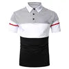 Zeimal Men Polo Men Shirt Short Sleeve Polo Shirt Contrast Color Polo New Clothing Summer Streetwear Casual Fashion Men Tops