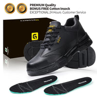 GUYISA  Anti-static and Anti-slip Safety Shoes Microfiber Upper Foot Protection Safety Shoes