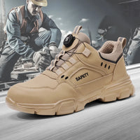GUYISA New Style Workwear Safety Shoes Microfiber Upper Plastic All Safety Boot for Hiking Fashionable