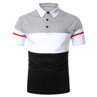 Zeimal Men Polo Men Shirt Short Sleeve Polo Shirt Contrast Color Polo New Clothing Summer Streetwear Casual Fashion Men Tops