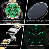 OLEVS 2870 OEM Custom High Quality Classic Luxury Luxury Watch Mens Waterproof Casual Watch Quartz Watches for Men