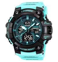 Sport Waterproof LOQNCE Brand Dropshipping Watch Stopwatch Alarm Clock 98007 Young Fashion Digital Quartz Watches for Men
