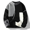Zeimal Men Loose Fashion Brand Youth Crewneck Sweater  Men's Half Turtleneck Sweater