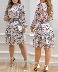 2025 Women Dresses Fashion Casual Dress Women Floral Printed Maxi Women Dresses Sundress