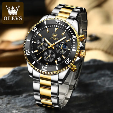 OLEVS 2870 OEM Custom High Quality Classic Luxury Luxury Watch Mens Waterproof Casual Watch Quartz Watches for Men