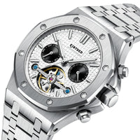 Factory Luxury Design High Quality Stainless Steel Automatic Mechanical Watch for Men