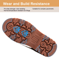 DEBONSAPT New Style Lightweight Pig Leather Steel Toe Men Work  Sneaker Safety Shoes