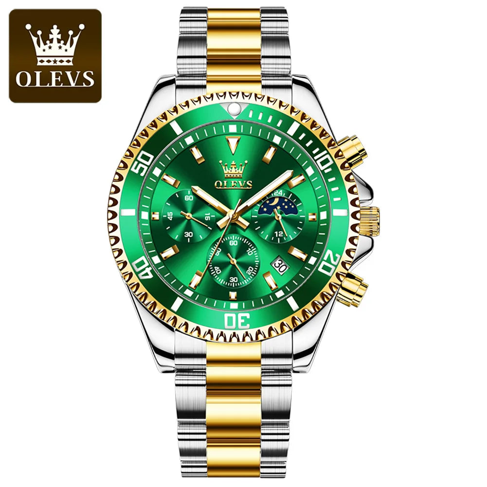 OLEVS 2870 OEM Custom High Quality Classic Luxury Luxury Watch Mens Waterproof Casual Watch Quartz Watches for Men