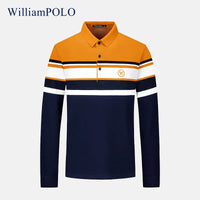 Zeimal POLO Personalized Design Long Sleeve Polo Shirt with Embroidered Logo Leisure or Business Leisure Suitable