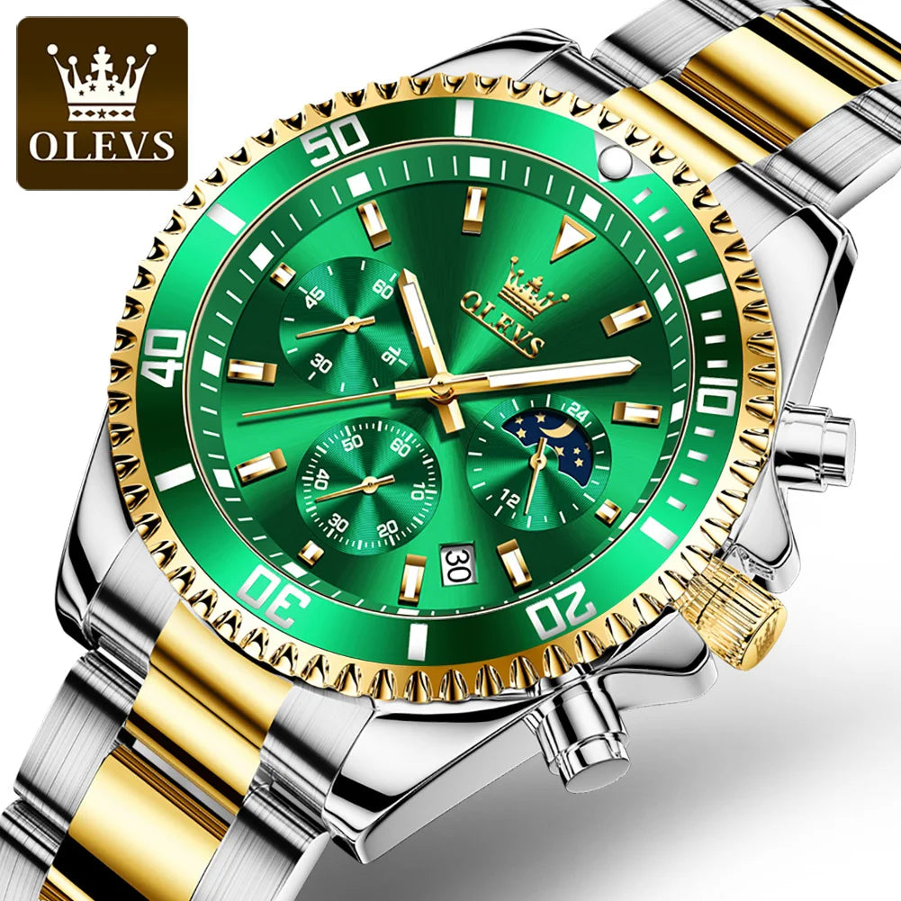 OLEVS 2870 OEM Custom High Quality Classic Luxury Luxury Watch Mens Waterproof Casual Watch Quartz Watches for Men