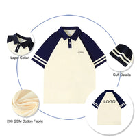 Zeimal Cotton Breathable Stretch Designers Blank Plain Golf Polo Shirt Uniform Embroidery Custom Logo Lapel Polo Shirt