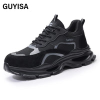 GUYISA New Style Men's Work Shoes Anti-puncture EVA Sole Safety Shoes Functional Shoes