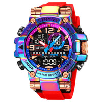 STRYVE Sport Watches Mens 2023 Brand  Waterproof Shockproof Dual Display Auto Date Male Digital Watch Wristwatches Reloj