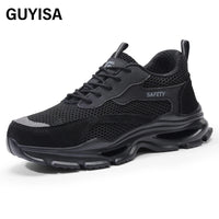 GUYISA New Style Men's Work Shoes Anti-puncture EVA Sole Safety Shoes Functional Shoes