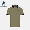 Men's Summer Casual Golf Uniform for Polo T-Shirt High Quality Short Sleeve Knitted Fabric with Lapel Embroidery New Design