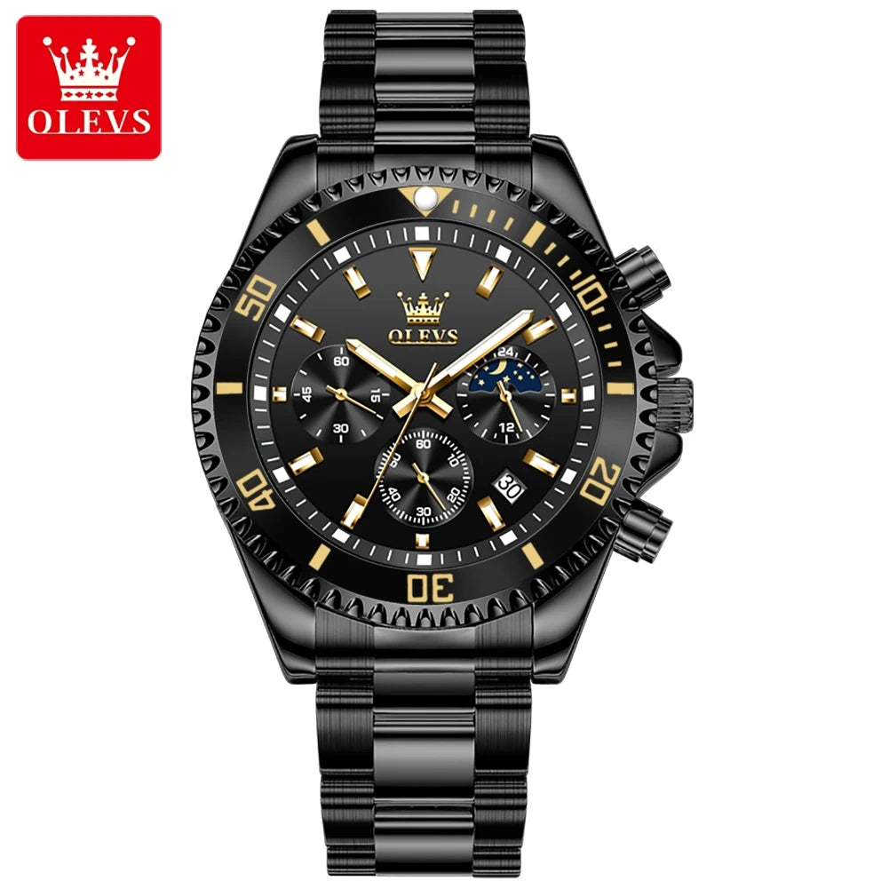 OLEVS 2870 OEM Custom High Quality Classic Luxury Luxury Watch Mens Waterproof Casual Watch Quartz Watches for Men