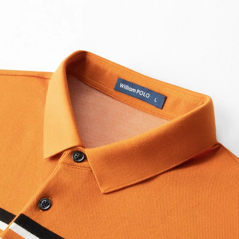 Zeimal POLO Personalized Design Long Sleeve Polo Shirt with Embroidered Logo Leisure or Business Leisure Suitable