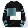 Zeimal Men Full in Stock Men Loose Fashion Sweater Crewneck Half Turtleneck Sweater