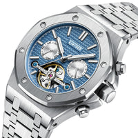 Factory Luxury Design High Quality Stainless Steel Automatic Mechanical Watch for Men