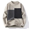 Zeimal Men Loose Fashion Teenage Sweater KD9614  Crewneck Half Turtleneck Handsome Sweater