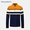 Zeimal POLO Personalized Design Long Sleeve Polo Shirt with Embroidered Logo Leisure or Business Leisure Suitable