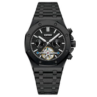 Factory Luxury Design High Quality Stainless Steel Automatic Mechanical Watch for Men