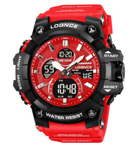 Sport Waterproof LOQNCE Brand Dropshipping Watch Stopwatch Alarm Clock 98007 Young Fashion Digital Quartz Watches for Men