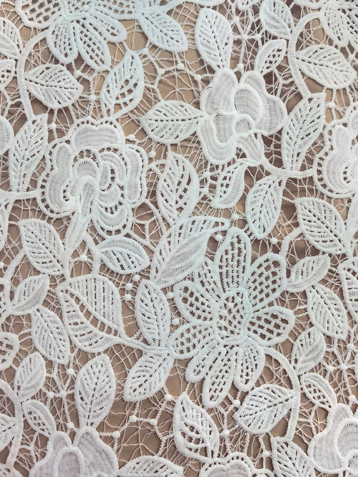 Luxury Women's Elegant White Chiffon Fabric Evening Party Maxi Dress New Long Sleeve Embroidered Vestido with Natural Waistline