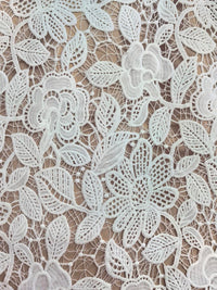 Luxury Women's Elegant White Chiffon Fabric Evening Party Maxi Dress New Long Sleeve Embroidered Vestido with Natural Waistline