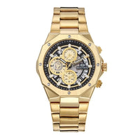 Original BESTWIN Men's Wrist Watches 2026 Top Brand Luxury Stainless Steel Chronograph Gold Men Quartz Watches for Male Clock Dropship