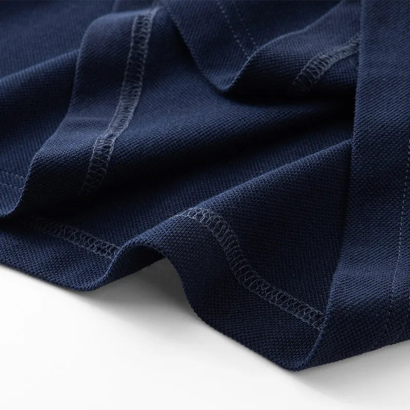 Zeimal POLO New Spot Wholesale Striped Color Patchwork Business Summer Men's Short-sleeved Golf POLO Shirts for Men