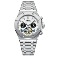 Factory Luxury Design High Quality Stainless Steel Automatic Mechanical Watch for Men