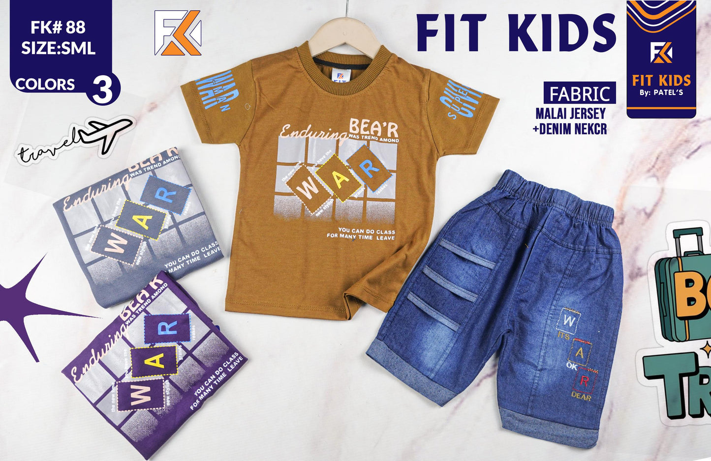 Baby Boy's Girl's T-shirts & Shorts