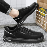 Men Loafers Casual Shoes Men's Sneakers LaceUp Oxford OutdoorJogging Board Safety Shoes Zapatos Altos Hombre