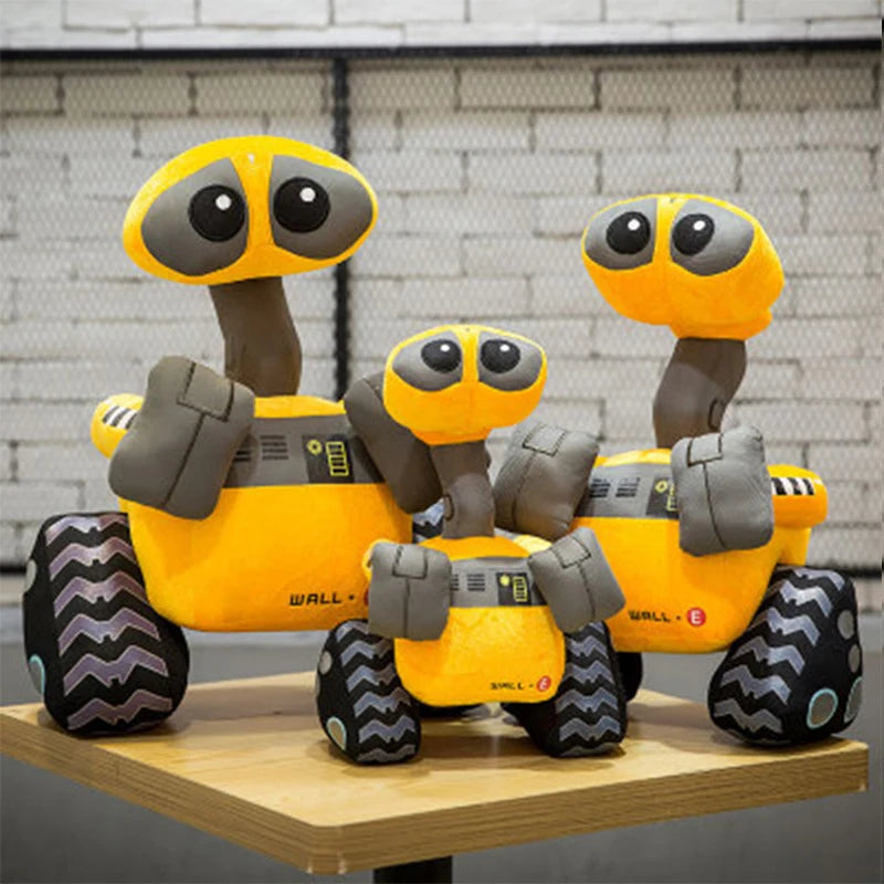 25cm Movie Wall-e Plush Toy Wall-e Space Vehicle Robot Soft Stuffed Doll Figures Children's Christmas Gifts