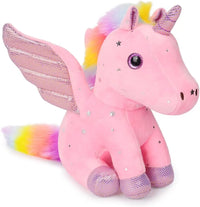 Plush Unicorn Stuffed Animal Cute Plush Toy Gift for Girls Soft Pillow Birthday Present Unicorn Stuff for Baby Toddler Kids