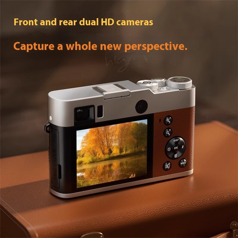 5K HD Digital Camera Front And Rear Dual Camera Fast Viewfinder Camera